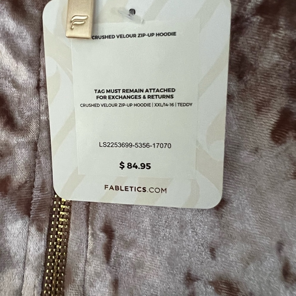 Fabletics Zip Up - Picture 2 of 4
